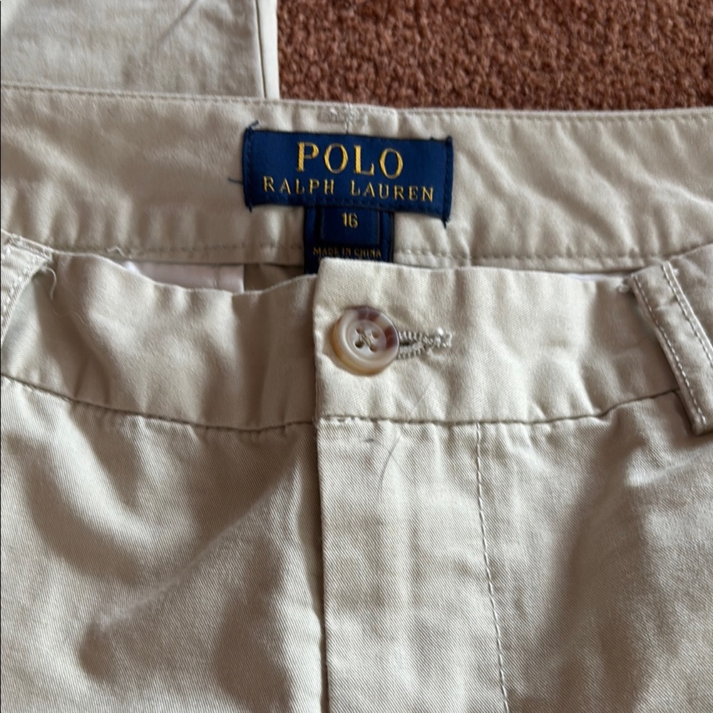 Polo Ralph Lauren Boy's Khaki Pants